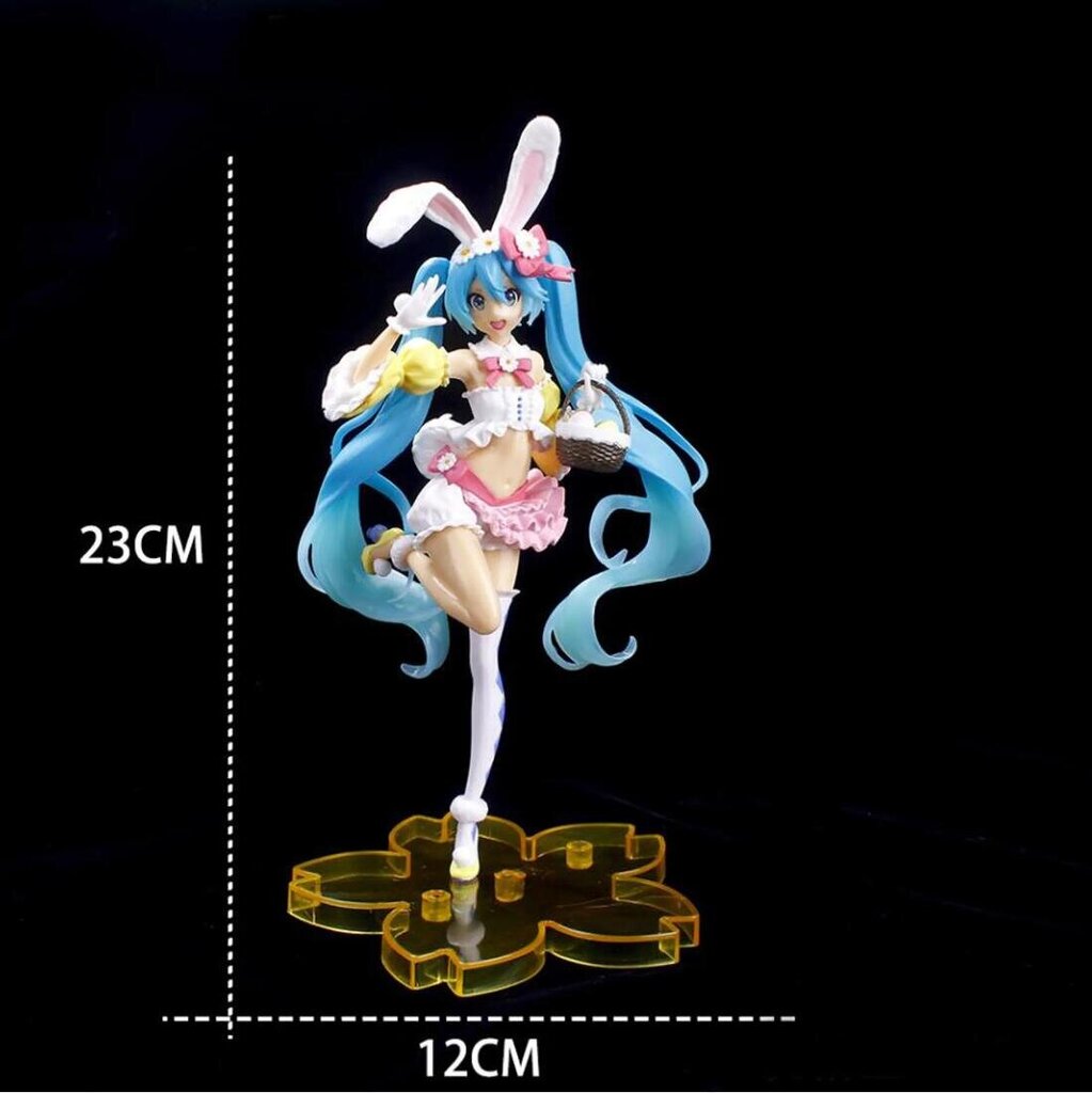 5 kpl 15cm-23cm Seksikäs tyttö Hatsune Miku Anime Figure Fashion Subclture Miku Action Figure hinta ja tiedot | Pienoismallit | hobbyhall.fi