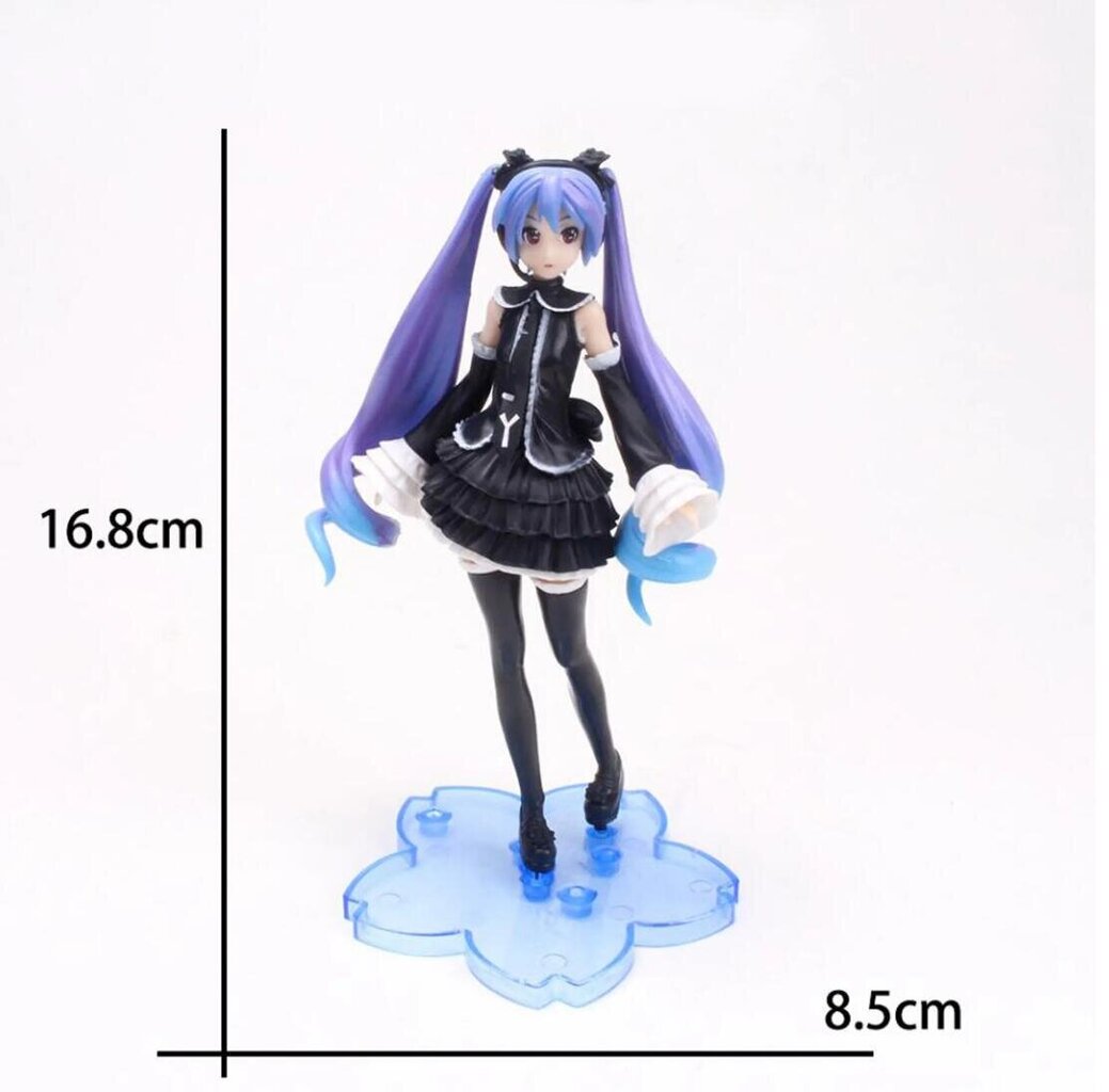 5 kpl 15cm-23cm Seksikäs tyttö Hatsune Miku Anime Figure Fashion Subclture Miku Action Figure hinta ja tiedot | Pienoismallit | hobbyhall.fi