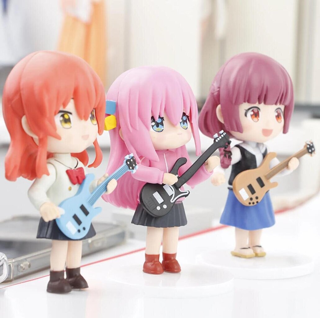 6 kpl 10cm BOCCHI THE ROCK Anime Figure Kitaristi Gotoh Hitori Action Figure Ijichi Nijika/Kita Ikuyo Figure Collectible Model Toy hinta ja tiedot | Pienoismallit | hobbyhall.fi