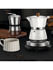 150/300 ml Moka Pot alumiininen espressokahvinkeitin Klassinen italialainen alumiininen Moka vedenkeitin puisella kahvalla hinta ja tiedot | Intiimipesutuotteet | hobbyhall.fi