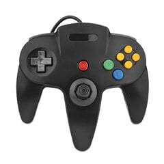 N64-ohjain Klassinen USB-langallinen kauko-ohjain Peliohjain Peliohjaintarvikkeet Classic 64 -konsoli Retropelit Mac-tietokoneille hinta ja tiedot | Ohjain- ja laajennuskortit | hobbyhall.fi