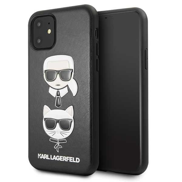 Karl Lagerfeld KLHCN61KICKC iPhone 11, musta hinta ja tiedot | Puhelimen kuoret ja kotelot | hobbyhall.fi