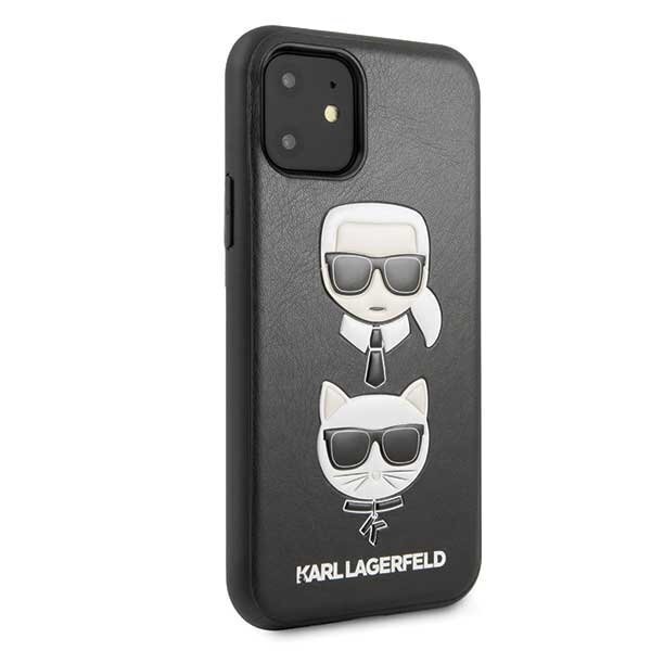 Karl Lagerfeld KLHCN61KICKC iPhone 11, musta hinta ja tiedot | Puhelimen kuoret ja kotelot | hobbyhall.fi