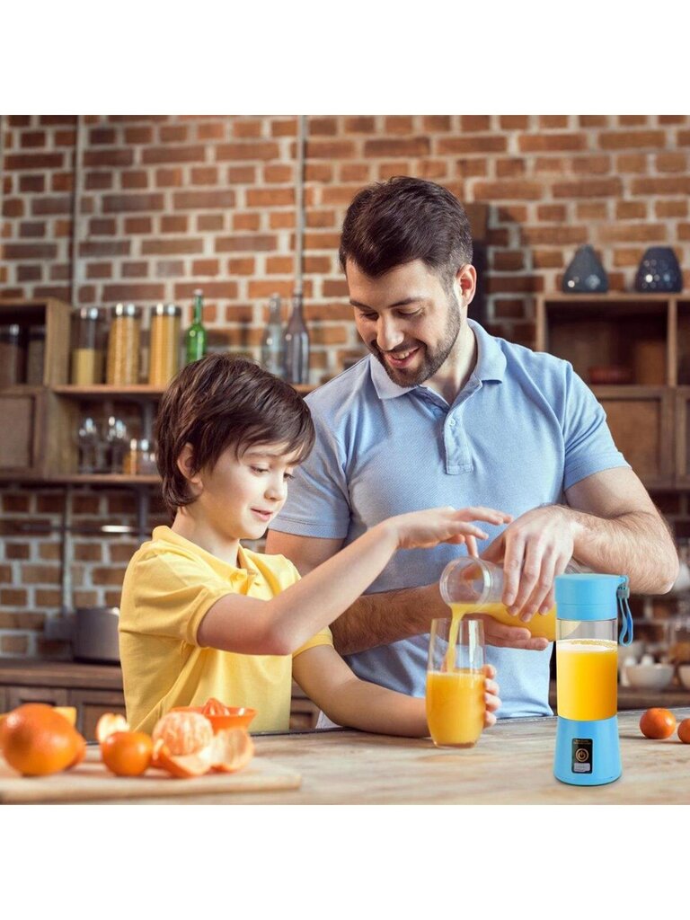 Kannettava HOMM-sekoitin, henkilökohtainen minipullo matka-hedelmämehusekoittimen mikserikuppi, pieni sähköinen yksilöllinen minisekoitin pirtelöille ja smoothieille, kuusi terää hinta ja tiedot | Intiimipesutuotteet | hobbyhall.fi