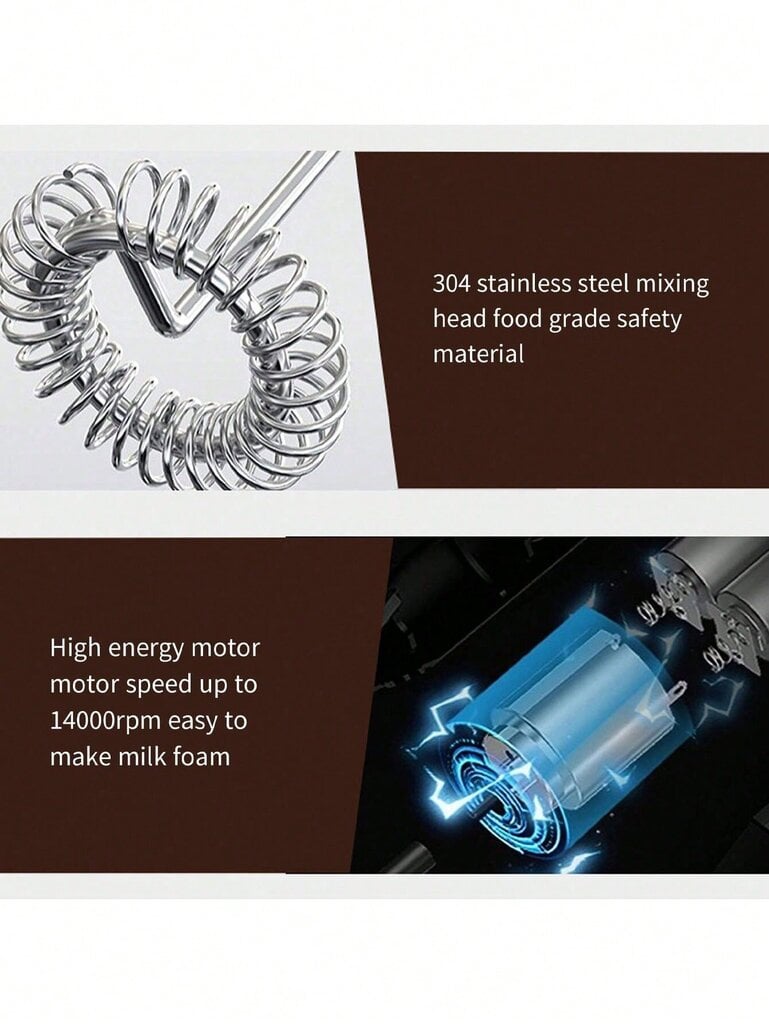 1 kpl paristokäyttöinen sähköinen maidonvaahdotin, mini kädessä pidettävä langaton kahvisekoitin hinta ja tiedot | Intiimipesutuotteet | hobbyhall.fi