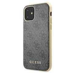 Puhelinkuori Guess 4G Collection, iPhone 11, musta hinta ja tiedot | Puhelimen kuoret ja kotelot | hobbyhall.fi