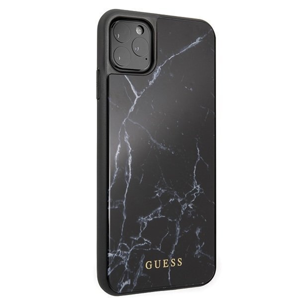 Apple iPhone 11 Pro Max suojakuori - Marble Black hinta ja tiedot | Puhelimen kuoret ja kotelot | hobbyhall.fi