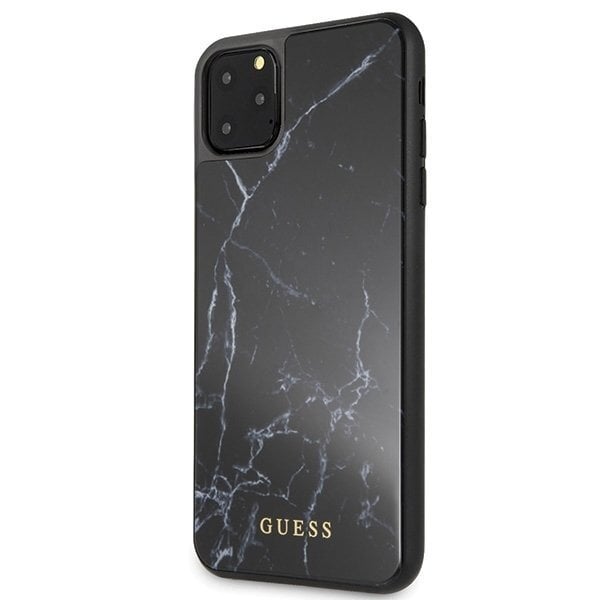 Apple iPhone 11 Pro Max suojakuori - Marble Black hinta ja tiedot | Puhelimen kuoret ja kotelot | hobbyhall.fi