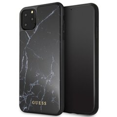 Apple iPhone 11 Pro Max suojakuori - Marble Black hinta ja tiedot | Puhelimen kuoret ja kotelot | hobbyhall.fi