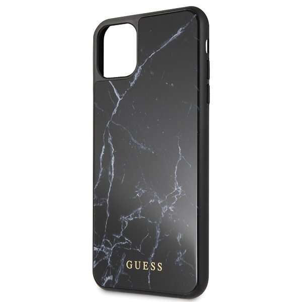 Apple iPhone 11 Pro Max suojakuori - Marble Black hinta ja tiedot | Puhelimen kuoret ja kotelot | hobbyhall.fi