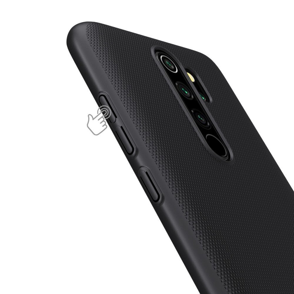 Xiaomi Redmi Note 8 Pro suojakuori Nillkin MI00035NI, musta hinta ja tiedot | Puhelimen kuoret ja kotelot | hobbyhall.fi