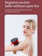 Smart Vacuum Cupping Gua Sha -laite, kotitalouksien sähköinen kuppauslaite, jossa on 6-tasoinen imuteho ja lämmitystoiminto, langaton ja ladattava, hinta ja tiedot | Intiimipesutuotteet | hobbyhall.fi