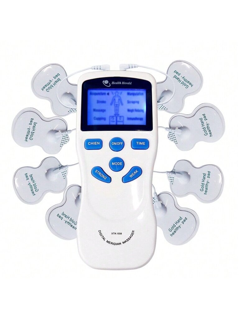 Fyysinen TENS Massager Digital Tens Ems -lihastimulaattori 8 tilaa 15 intensiteetin vartalohierontakone HD-näyttö, 5 kpl kaula kohdunkaulan M hinta ja tiedot | Intiimipesutuotteet | hobbyhall.fi