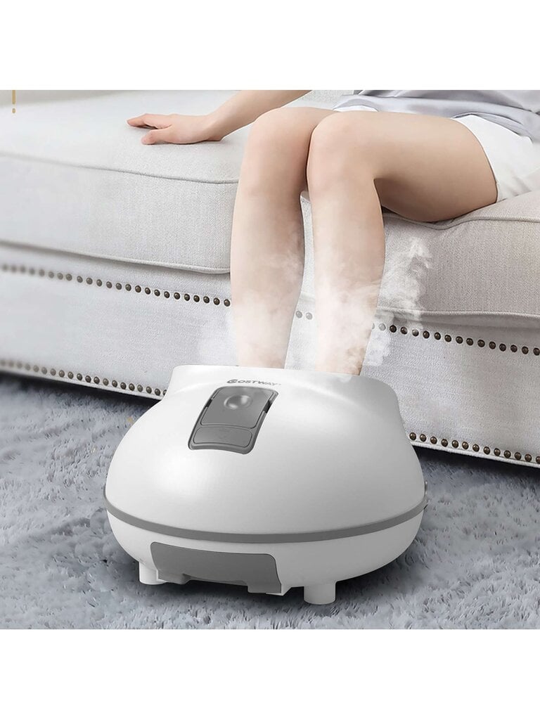 Costway Steam Foot Spa Bath Hierontalaite jalkasaunan hoitoon / Lämmitysajastimella sähkörullat hinta ja tiedot | Intiimipesutuotteet | hobbyhall.fi