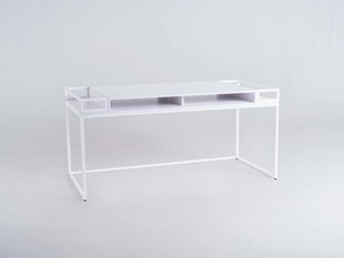 Työpöytä K1, 140x78 cm, valkoinen hinta ja tiedot | Tietokonepöydät ja työpöydät | hobbyhall.fi