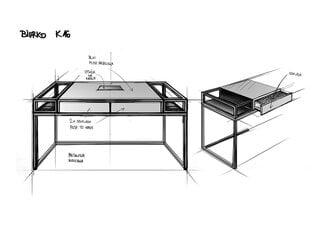 Pöytä K16 BLACK 160 - kultainen hinta ja tiedot | Tietokonepöydät ja työpöydät | hobbyhall.fi