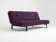 Sohva Sleek, 177x55x80 cm, violetti hinta ja tiedot | Sohvat ja vuodesohvat | hobbyhall.fi