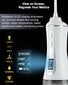 MySmile Tehokas johdoton 350 ml Water Flosser Kannettava OLED-näytöllinen suuhuuhtelulaite, jossa on 5 painetilaa, 8 vaihdettavaa suutinta ja säilytyspussi hinta ja tiedot | Intiimipesutuotteet | hobbyhall.fi