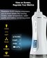 MySmile Tehokas johdoton 350 ml Water Flosser Kannettava OLED-näytöllinen suuhuuhtelulaite, jossa on 5 painetilaa, 8 vaihdettavaa suutinta ja säilytyspussi hinta ja tiedot | Intiimipesutuotteet | hobbyhall.fi