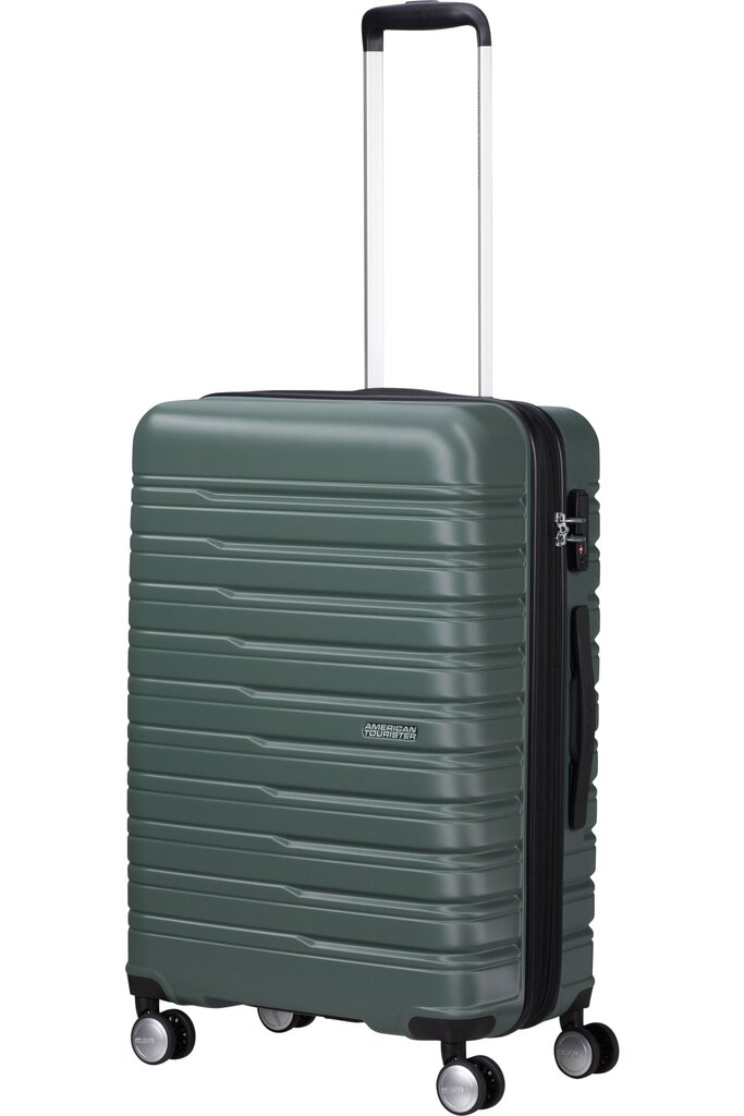 American Tourister Flashline Spinner M, 67 cm, vihreä hinta ja tiedot | Matkalaukut ja matkakassit | hobbyhall.fi