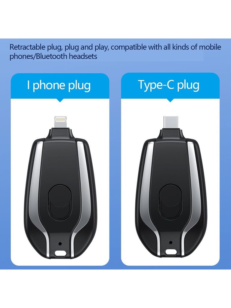 kpl Outdoor Emergency Mini Langaton avaimenperän latauspankki voi olla sisäänvedettävä monitoiminen pieni kannettava matkapuhelin mobiilivirta, sisäänvedettävä Ch hinta ja tiedot | Intiimipesutuotteet | hobbyhall.fi