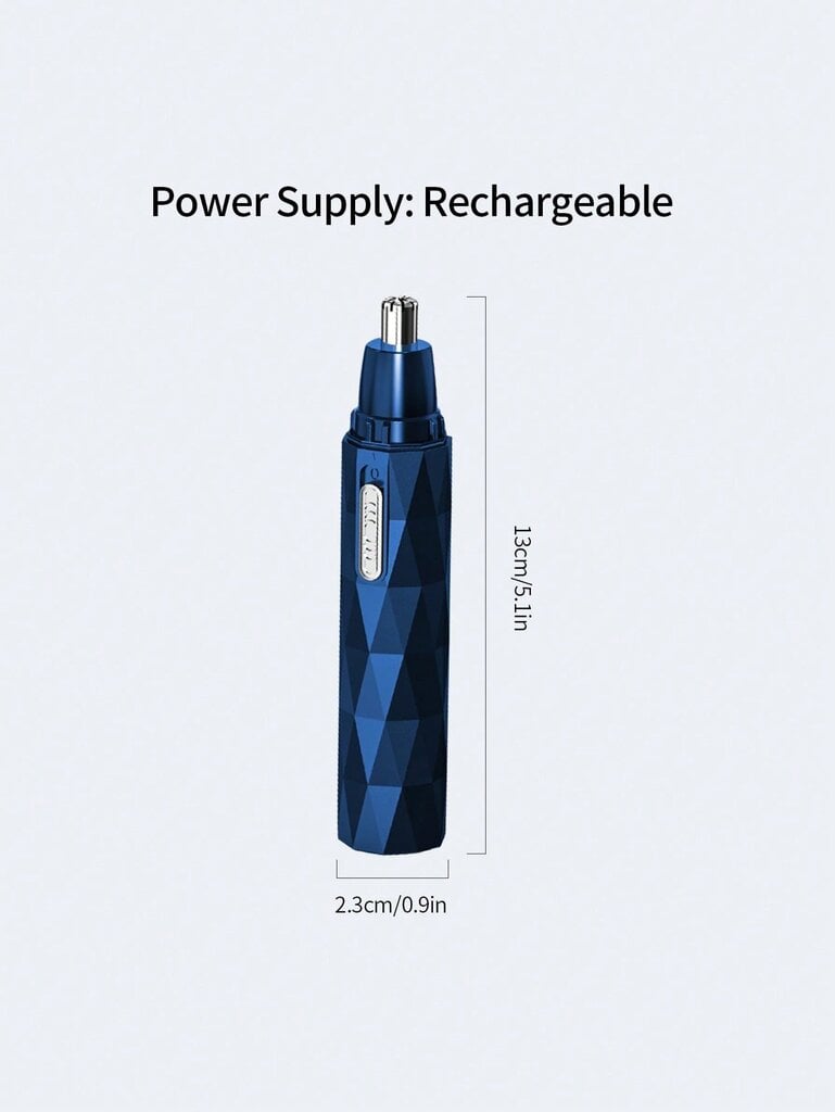 Miesten nenä- ja korvaleikkuri - Ladattavat nenäleikkurit miehille, 2-in-1 ladattava hiusleikkuri kasvoille, jaloille, käsille, partalle ja korville, Easy C hinta ja tiedot | Intiimipesutuotteet | hobbyhall.fi