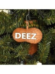 Deez Nuts -ornamentti, 3D Peanut Xmas Party Holiday -riippuvaiset koristeet, hauska maapähkinämallin joulukuusikoristeet, luovia lahjoja pähkinöiden ystäville (2 kpl hinta ja tiedot | Intiimipesutuotteet | hobbyhall.fi