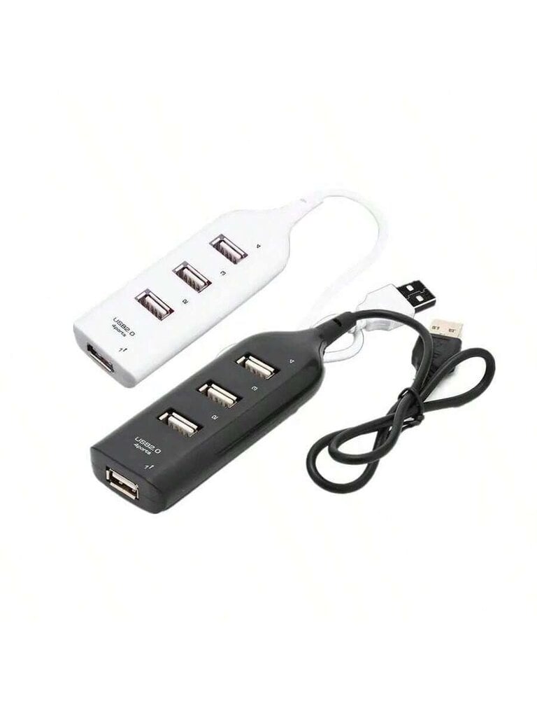 1kpl/2kpl USB 2.0 -keskitin Multi-USB-portti 4-porttia Keskitin USB High Speed HUB USB-jakaja PC-tietokonetarvikkeille hinta ja tiedot | Intiimipesutuotteet | hobbyhall.fi