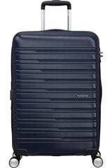 American Tourister Flashline Spinner M, 67 cm, sininen hinta ja tiedot | Matkalaukut ja matkakassit | hobbyhall.fi