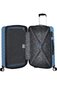 American Tourister Flashline Spinner Black M, 67 cm, sininen hinta ja tiedot | Matkalaukut ja matkakassit | hobbyhall.fi