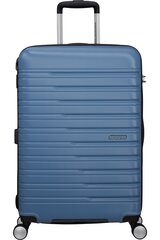 American Tourister Flashline Spinner Black M, 67 cm, sininen hinta ja tiedot | Matkalaukut ja matkakassit | hobbyhall.fi