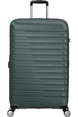 American Tourister Flashline Spinner Black L 78 cm, vihreä hinta ja tiedot | Matkalaukut ja matkakassit | hobbyhall.fi