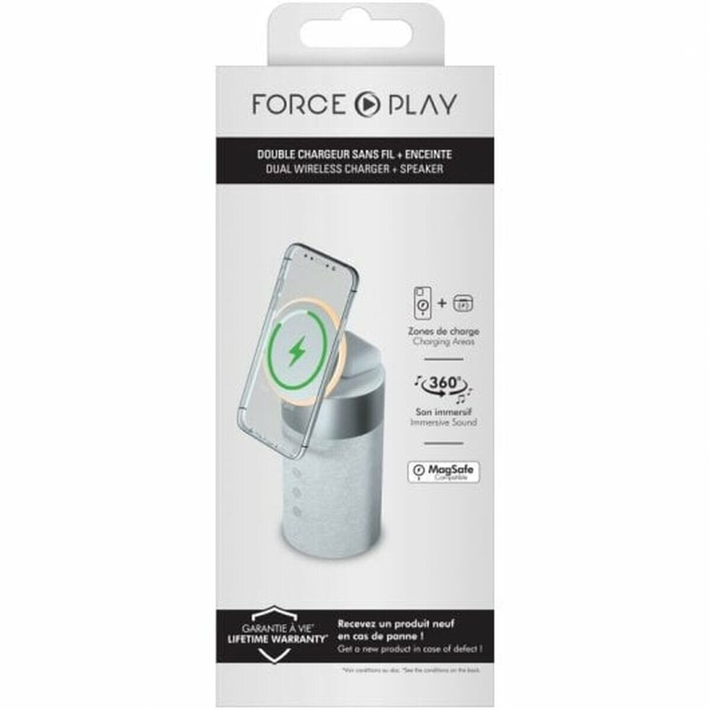 Kannettavat Bluetooth-kaiuttimet Force Play BigBen 20 W Grey hinta ja tiedot | Kaiuttimet | hobbyhall.fi