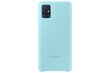 SAMSUNG SILICONE COVER A51 BLUE hinta ja tiedot | Puhelimen kuoret ja kotelot | hobbyhall.fi