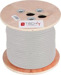 Cat5e F/UTP -kaapeli, kiinteä LSZH 305m 100% CU, harmaa hinta ja tiedot | Kaapelit ja adapterit | hobbyhall.fi