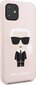 Karl Lagerfeld suojakuori GSM098509, iPhone 11, vaaleanpunainen hinta ja tiedot | Puhelimen kuoret ja kotelot | hobbyhall.fi