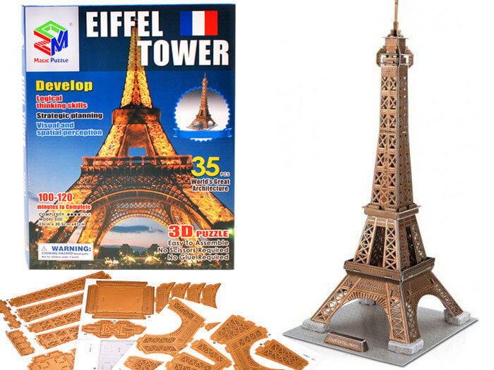 3D-palapeli Eiffel-torni hinta ja tiedot | Palapelit | hobbyhall.fi