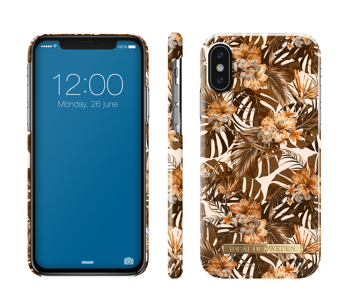 iDeal of Sweden suojakuori - iPhone X/Xs Autumn Forest hinta ja tiedot | Puhelimen kuoret ja kotelot | hobbyhall.fi