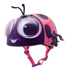 Lasten pyöräilykypärä C-Preme Googly Lady Bug, pinkki hinta ja tiedot | Kypärät | hobbyhall.fi