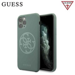 Guess GUHCN65LS4GKA 4G Tone On Tone hard back cover case for Apple iPhone 11 Pro Max Khaki Green hinta ja tiedot | Puhelimen kuoret ja kotelot | hobbyhall.fi