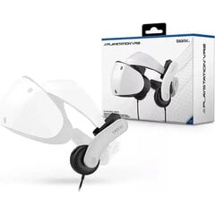 Bionik Mantis Pro -kuulokkeet PlayStation VR/VR2, valko-musta hinta ja tiedot | Pelikonsolitarvikkeet | hobbyhall.fi