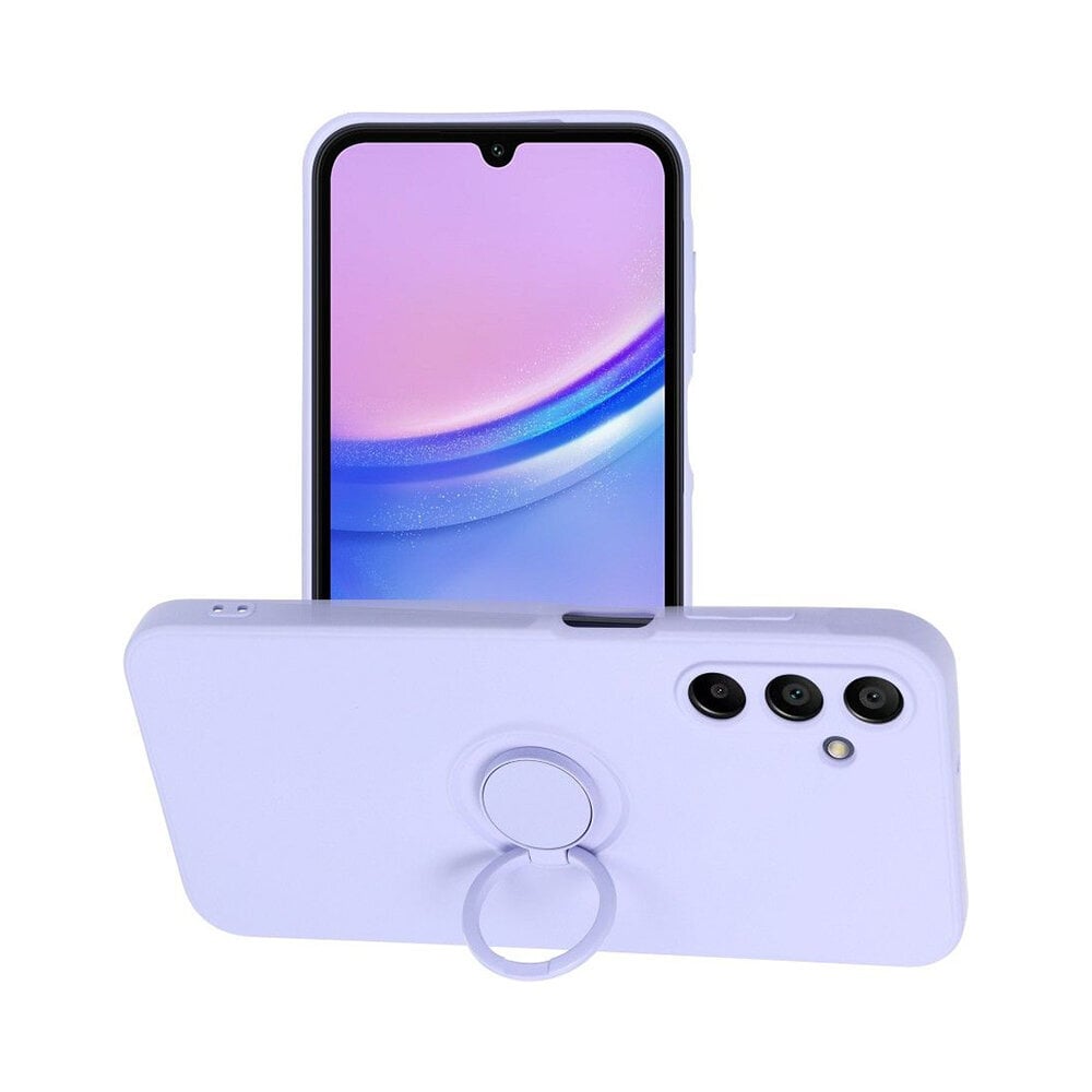 Forcell RING Samsung Galaxy A15 5G / A15 4G (6,4") - Liila hinta ja tiedot | Puhelimen kuoret ja kotelot | hobbyhall.fi