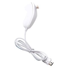 Nunchuck Nunchuk videopeliohjaimen kaukosäädin Nintendolle Wii-konsoliin 5 väriä ping hinta ja tiedot | Ohjain- ja laajennuskortit | hobbyhall.fi