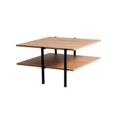 Sohvapöytä Rave Basic, 80x85x45 cm, musta kulta hinta ja tiedot | Sivupöydät | hobbyhall.fi