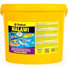 Tropical Malawi 5L - 1kg Ruokaa siklideille hinta ja tiedot | Kalanruoka | hobbyhall.fi