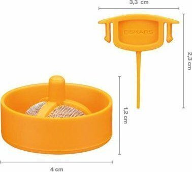 X-S/CF suuttimen suodatin ja huoltosarja Fiskars, oranssi hinta ja tiedot | Puutarhaletkut, kastelukannut ja muut kastelutarvikkeet | hobbyhall.fi