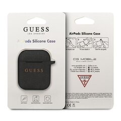 Guess GUACCSILGLBK Airpods kotelo hinta ja tiedot | Kuulokkeiden tarvikkeet | hobbyhall.fi