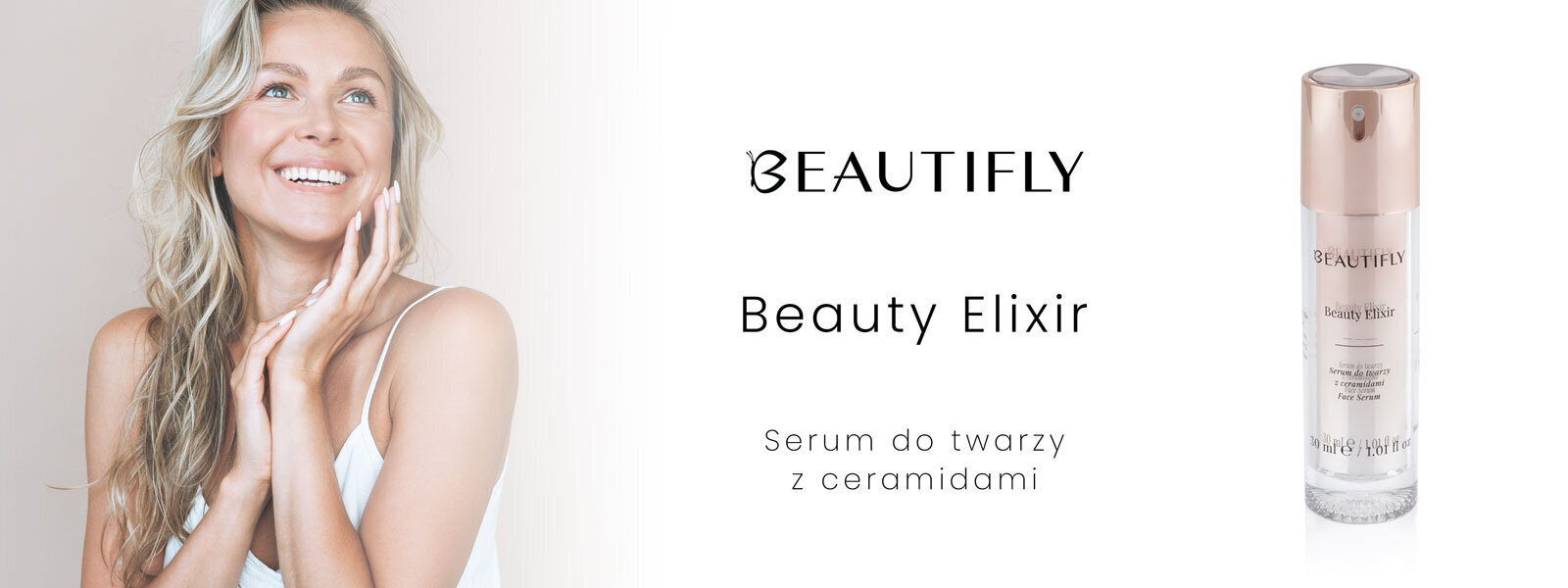 Keramideja sisältävä kasvoseerumi Beautifly Beauty Elixir, 30 ml hinta ja tiedot | Kasvovoiteet | hobbyhall.fi