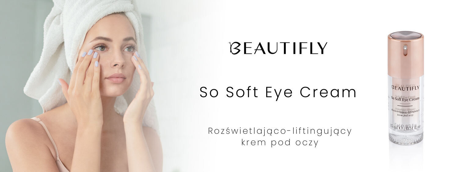 Silmänympärysvoide Beautifly Soft Eye Cream, 15 ml hinta ja tiedot | Kasvovoiteet | hobbyhall.fi