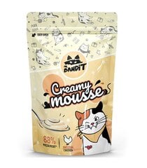 Mr. Bandit Creamy Mousse kissanherkku kanalla, 60 g x 6 hinta ja tiedot | Kissan herkut | hobbyhall.fi